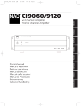 NAD CI9120 Manual do usuário