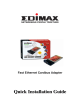 Edimax Edimax Wireless LAN Cardbus Adapter Manual do usuário