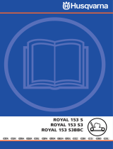 Husqvarna ROYAL 153 S3 Manual do usuário