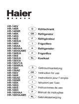 Haier HR-146S/A Manual do usuário