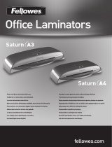 Fellowes Saturn A3 Manual do usuário