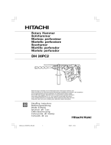 Hitachi DH 30PC2 Manual do usuário