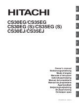 Hitachi CS30EG Manual do usuário