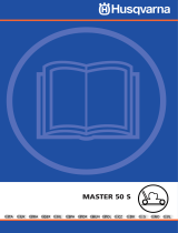 Husqvarna MASTER50S Manual do usuário