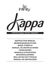 Infinity Kappa Manual do usuário