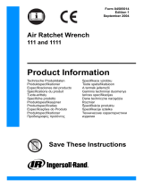 Ingersoll-Rand 1111 Manual do usuário