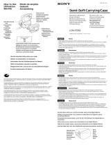 Sony LCM-FD91 Manual do usuário