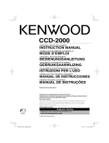 Kenwood Ccd2000 Manual do usuário