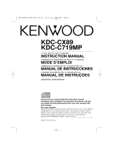 Kenwood KDC-C719PM Manual do usuário