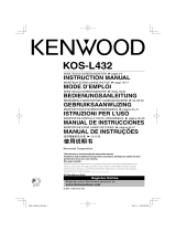 Kenwood KOS-L432 Manual do usuário