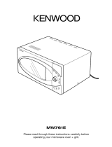 Kenwood MW761E Manual do usuário