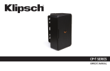 Klipsch CP-4T Manual do usuário