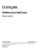 Lexmark 3400 Manual do usuário