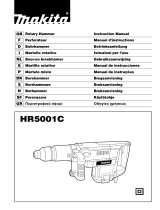 Makita HR5001C Manual do usuário