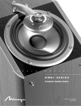 Mirage Loudspeakers OMNI 60 Manual do usuário
