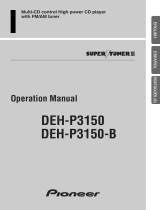 Pioneer DEH-P3150-B Manual do usuário
