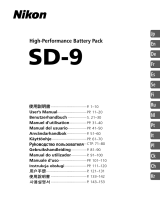 Nikon SD-9 Manual do usuário