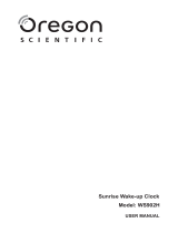 Oregon Scientific WS902 Manual do usuário