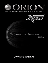 Orion XTR1002 Manual do usuário