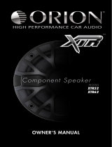 Orion Car Audio XTR62 Manual do usuário