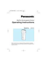 Panasonic ES7016 Manual do usuário