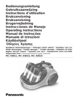 Panasonic MC-E8011 Manual do usuário