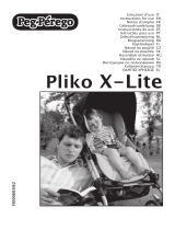 Peg-Perego Pliko X-Lite Manual do usuário