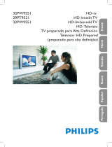 Philips 32PW9551/12 Manual do usuário