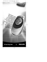 Philips SBC RU 120 Fernbedienung Manual do usuário