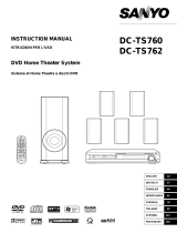 Sanyo DC-TS762 Manual do usuário
