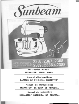 Sunbeam 2366 Manual do usuário