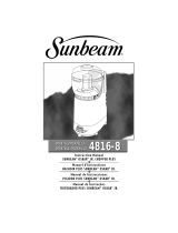 Sunbeam OSKAR JR. 4816-8 Manual do usuário