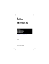 Texas Instruments TI-5045 SVC Manual do usuário