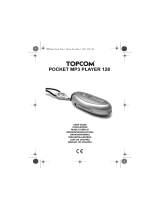 Topcom pocket mp3 Manual do proprietário