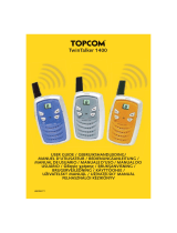 Topcom twintalker 1400 micro sp Manual do proprietário