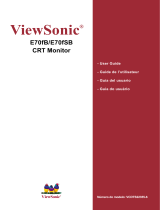 ViewSonic E70FSB Manual do usuário