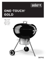 Weber ONE-TOUCH GOLD 30792 Manual do usuário