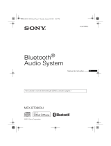Sony MEX-BT3900U Instruções de operação