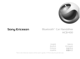 Sony Ericsson HCB-400 Manual do usuário