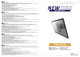 Newstar FPMA-W120 Flat Screen Wall Mount Manual do usuário