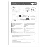 Rapoo E6300 Manual do usuário