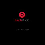 Beats by Dr. Dre BeatsStudio Wireless Noise Cancelling Headphones Manual do usuário