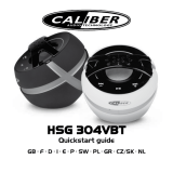 Caliber HSG304VBT/W Manual do proprietário