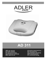 Adler AD 311 Manual do proprietário