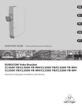 Behringer EUROCOM CL2200YB-WH Guia rápido