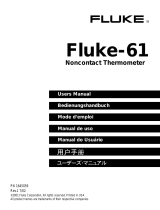 Fluke 61 Manual do usuário