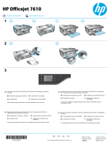 HP Officejet 7610 Wide Format e-All-in-One Printer Instruções de operação
