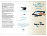 Motion Computing CL900 Guia de instalação rápida