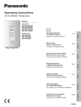Panasonic WHUX09FE8 Instruções de operação