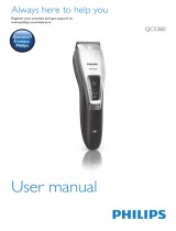 Philips QC5380/32 Manual do usuário